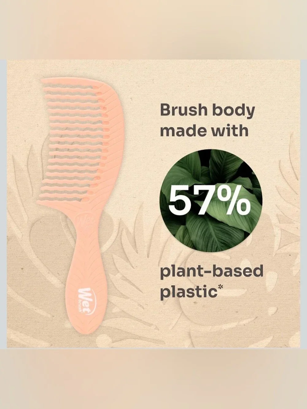 Wet Brush Go Green Coconut Oil Infused Treatment Comb